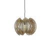 Pomax Suspensions | Cancun - Lampe Suspendue - Corde / Papier - Dia 44 X H 32 Cm - Naturel