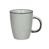 Pomax Vaisselle | Basil - Mug - Porcelaine - Dia 9 X H 10 Cm - Blanc