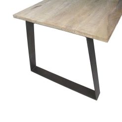 Pomax Tables | Nord - Table - Bois De Mangier / Metal - L 190 X W 90 X H 78 Cm