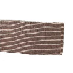 Pomax Plaids | Saint-Tropez - Plaid/Nappe De Table - Lin / Coton - L 170 X W 130 Cm - Peche