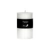 Pomax Bougies | Candle - Bougie - Cire De Paraffine - Dia 7 X H 10 Cm - Blanc