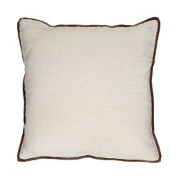 Pomax Coussins | Opposites - Coussin - Lin / Coton - L 45 X W 45 Cm - Ivoire