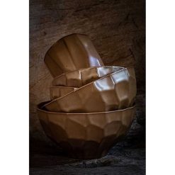 Pomax Vaisselle | Barista - Gobelet - Gres - Dia 8,2 X H 10 Cm - Cannelle