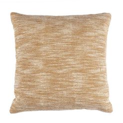 Pomax Coussins | Reveries - Coussin - Coton - L 45 X W 45 Cm - Ocre