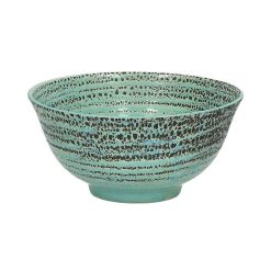 Pomax Vaisselle | Kusama - Bol A Soupe - Porcelaine - Dia 15 X H 7 Cm - Aqua