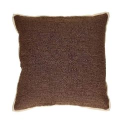 Pomax Coussins | Opposites - Coussin - Lin / Coton - L 45 X W 45 Cm - Cafe