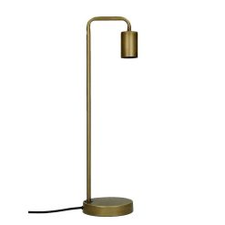 Pomax Lampadaires | Jay - Lampe De Table - Metal - L 13 X W 13 X H 48,5 Cm - Or