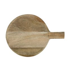 Pomax Accessoires | Kerf - Dessous De Plat - Bois De Manguier - - Dia 24,5 X H 1,5 Cm - Naturel