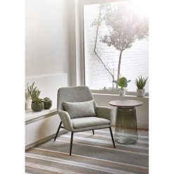 Pomax Canapes | Hailey - Fauteuil - Tissu / Metal - L 66 X W 75 X H 77 Cm - Vert