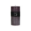 Pomax Bougies | Candle - Bougie - Cire De Paraffine - Dia 7 X H 14 Cm - Pourpre