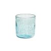 Pomax Verres | Vico - Gobelet - Verre - Dia 8 X H 8,2 Cm - Bleu Claire