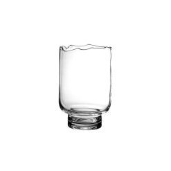 Pomax Photophores / T-Lights | Rozanna - Photophore - Verre - Dia 11 X H 16 Cm - Transparent