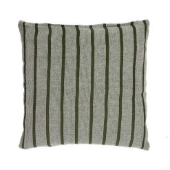 Pomax Coussins | Saint-Tropez - Coussin - Lin / Coton - L 50 X W 50 Cm - Vert