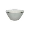 Pomax Vaisselle | Basil - Bol A Cereales - Porcelaine - Dia 16 X H 7,5 Cm - Blanc