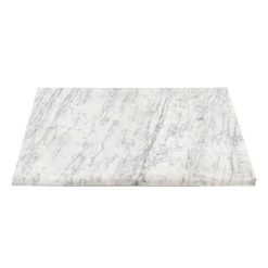 Pomax Concepts Modulaires | Carrara - Dessus De Table - Marbre - L 63 X W 50 X H 1,5 Cm - Blanc