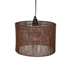 Pomax Suspensions | Lara - Suspension - Metal - Dia 30 X H 20 Cm - Rouille