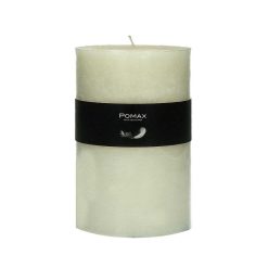 Pomax Bougies | Candle - Bougie - Cire De Paraffine - Dia 10 X H 15 Cm - Ivoire