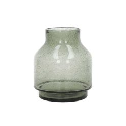 Pomax Vases | Vaso - Vase - Verre - Dia 17 X H 18 Cm - Fume