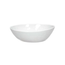 Pomax Vaisselle | Porcelino White - Bol - Ovale - Porcelaine - L 14 X W 11,5 X H 5 Cm - Blanc