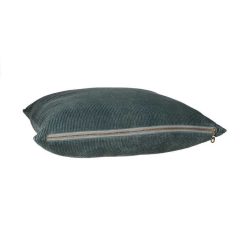 Pomax Coussins | Manchester - Coussin - Velours - L 45 X W 45 Cm - Gris Clair