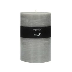 Pomax Bougies | Candle - Bougie - Cire De Paraffine - Dia 10 X H 15 Cm - Lin