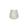 Pomax Photophores / T-Lights | Olaf - Photophore - Verre - Dia 9 X H 9 Cm - Blanc