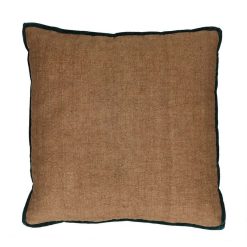 Pomax Coussins | Opposites - Coussin - Lin / Coton - L 45 X W 45 Cm - Ocre