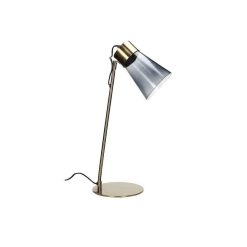 Pomax Lampes De Table | Sophie - Lampe De Table - Metal / Verre - Dia 19,5 X H 49 Cm - Fume