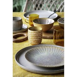 Pomax Vaisselle | Aritmo - Bol A Cereales - Porcelaine - Dia 12 X H 6 Cm - Beige