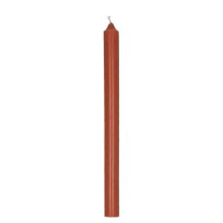 Pomax Bougies | Candle - Bougie - Cire De Paraffine - H 25 Cm - Terracotta