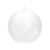 Pomax Bougies | Candle - Bougie - Cire De Paraffine - Dia 9 Cm - Blanc