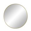 Pomax Miroirs | Palace - Miroir - Metal - Dia 50 X H 3 Cm - Or