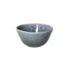 Pomax Vaisselle | Dakota - Bol A Cereales - Porcelaine - L 12 X W 12,5 X H 5,8 Cm - Gris