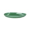 Pomax Vaisselle | Treille - Plat Ovale - Gres - L 29,5 X W 17,2 X H 4 Cm - Vert