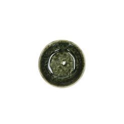 Pomax Vaisselle | Spiro - Mini Bol - Gres - Dia 9 X H 4,2 Cm - Vert Fonce