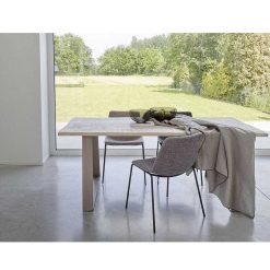 Pomax Tables | Nord - Table - Bois De Mangier / Metal - L 190 X W 90 X H 78 Cm