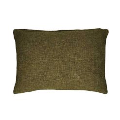 Pomax Coussins | Dimaro - Coussin - Coton / Polyester Recycle - L 60 X W 40 Cm - Vert Fonce