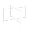 Pomax Concepts Modulaires | Flex - Pieds L - Metal - L 67,5 X W 67,5 X H 38 Cm - Blanc