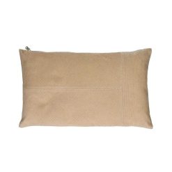 Pomax Coussins | Manchester - Coussin - Velours - L 50 X W 30 Cm - Latte