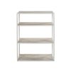 Pomax Etageres | Eszential - Etagere - Metal / Bois De Sapin - L 60 X W 30 X H 80 Cm - Naturel/Blanc