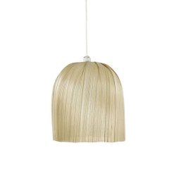 Pomax Suspensions | Arco - Lampe Suspendue - Bambou - Dia 37 X H 37 Cm - Naturel