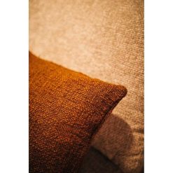 Pomax Coussins | Dimaro - Coussin - Coton / Polyester Recycle - L 60 X W 40 Cm - Brun