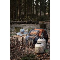 Pomax Plaids | Wout - Plaid - Coton - L 150 X W 125 Cm - Mix De Couleurs