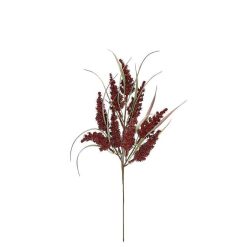 Pomax Fleurs | Plandai - Fleur Artificielle - Synthetique - H 46 Cm - Rouille