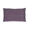 Pomax Coussins | Manchester - Coussin - Velours - L 50 X W 30 Cm - Lavande