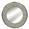 Pomax Miroirs | Coronne - Miroir - Metal - Dia 71 X W 6 Cm - Or