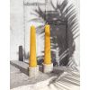 Pomax Bougies | Candle - Bougie - Cire De Paraffine - Dia 4,2 X H 25 Cm - Soleil