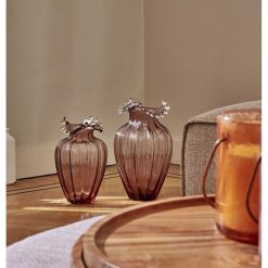 Pomax Vases | Profumo - Vase - Verre - Dia 21 X H 34 Cm - Figue