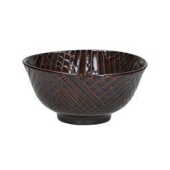 Pomax Vaisselle | Estro - Bol A Soupe - Porcelaine - Dia 15 X H 7 Cm - Bronze