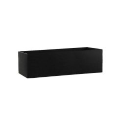 Pomax Concepts Modulaires | Eszential - Recipient - Metal - L 60,4 X W 30,4 X H 18 Cm - Noir